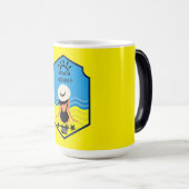 夏のビーチに欠かせない モーフィングマグカップ (正面右)