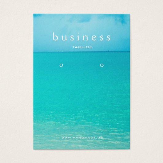 夏のビーチイヤリングディスプレイ (正面)