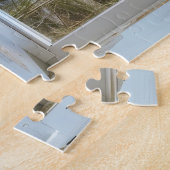 夏のビーチウィンドウ ジグソーパズル (側面)