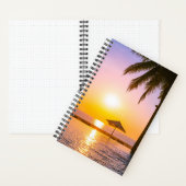 夏のビーチシーン ノートブック (内側)