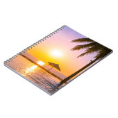 夏のビーチシーン ノートブック (左側)