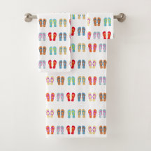 夏のビーチテーマサンダルパターンビーチサンダル