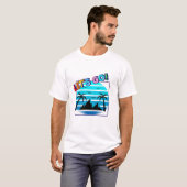 夏のビーチデイTシャツ Tシャツ (正面フル)