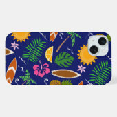 夏のビーチデザイン iPhoneケース (裏面横)
