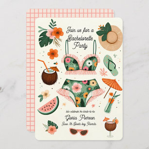 夏のビーチバチェロレッテ 招待状