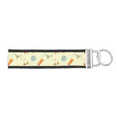 夏のビーチパターン リストバンドキーホルダー (鍵右)