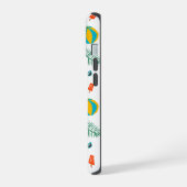 夏のビーチパターンIPhone 15ケース iPhone 15ケース (左側面)
