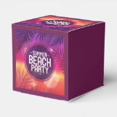夏のビーチパーティー夜 フェイバーボックス (裏面サイド)