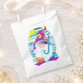 夏のビーチパーティー格言 フェイバーバッグ (クリップ留めされた状態)