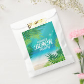 夏のビーチパーティー フェイバーバッグ (封をした状態)