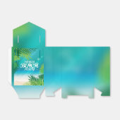 夏のビーチパーティー フェイバーボックス (折り畳みなし)