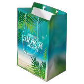 夏のビーチパーティー ミディアムペーパーバッグ (裏面アングル)