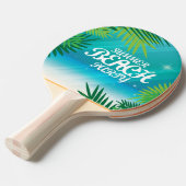 夏のビーチパーティー 卓球ラケット (正面アングル)