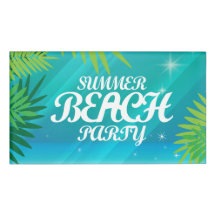 夏のビーチパーティー