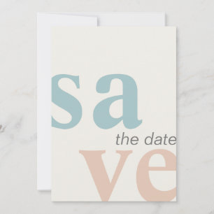 夏のビーチフォト セーブ・ザ・デート