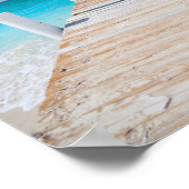 夏のビーチフロントJettyポスター ポスター (角)