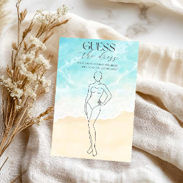 夏のビーチブライダルシャワー推測ザドレス