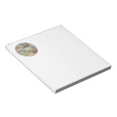 夏のビーチヴィンテージタコアンティーク ノートパッド (アングル)