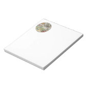 夏のビーチヴィンテージタコアンティーク ノートパッド (回転)