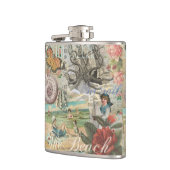 夏のビーチヴィンテージタコアンティーク フラスク (左)