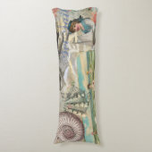 夏のビーチヴィンテージタコアンティーク ボディピロー (正面縦)