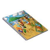 夏のビーチ猫 ノートブック (右側)