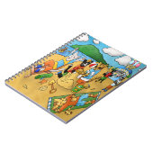 夏のビーチ猫 ノートブック (左側)