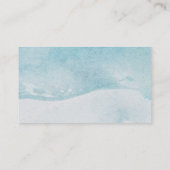 夏のビーチ結婚式応答RSVPエンクロージャカード エンクロージャーカード (裏面)