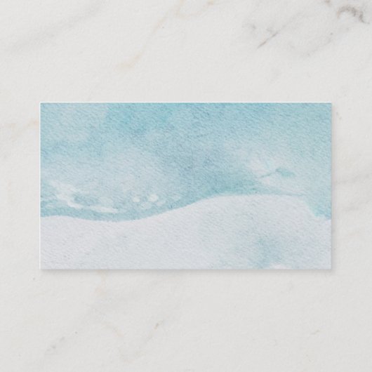 夏のビーチ結婚式応答RSVPエンクロージャカード エンクロージャーカード (裏面)