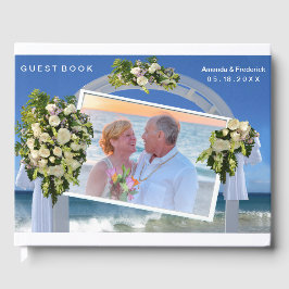 夏のビーチ結婚式 ゲストブック