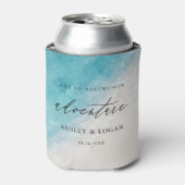 夏のビーチ結婚式 缶クーラー (缶正面)