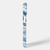 夏のビーチ航海の波の水色の青い渦巻き Case-Mate iPhoneケース (裏面 / 右)