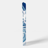 夏のビーチ航海の波の水色の青い渦巻き Case-Mate iPhoneケース (裏面 / 左)