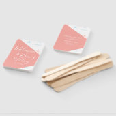 夏のビーチ オーシャン シェル ハンドファン (組立なし)