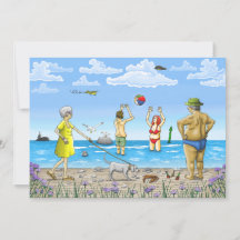 夏のビーチ