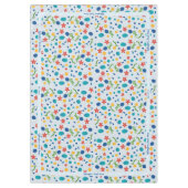 夏のビーチ（ヒトデ、貝殻、小石） テーブルクロス (正面)