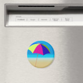 夏のビーチ マグネット (インサイチュ (食洗機))