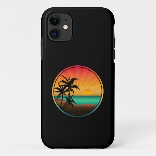 夏のビーチ 自然 Case-Mate iPhoneケース (裏面)