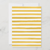 夏のビートラック&ひまわり21歳の誕生日 招待状 (裏面)