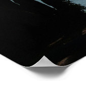 夏のピクニック場 ポスター (角)