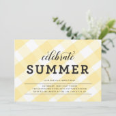 夏のピクニック用の招待状 招待状 (スタンド正面)