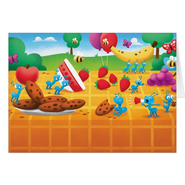 夏のピクニック (正面横)