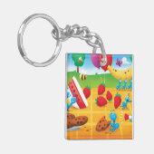 夏のピクニック キーホルダー (正面左)