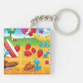 夏のピクニック キーホルダー (裏面)