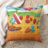 夏のピクニック クッション (ブランケット)