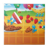 夏のピクニック タイル (正面)