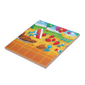 夏のピクニック タイル (側面)