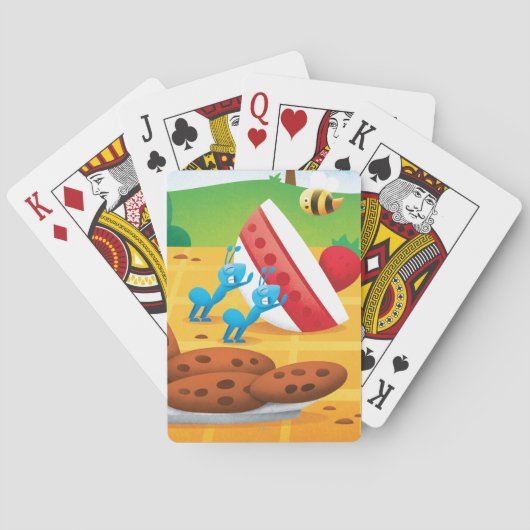 夏のピクニック トランプ (裏面)