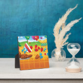 夏のピクニック フォトプラーク (インサイチュ)