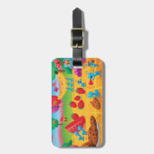 夏のピクニック ラゲッジタグ (正面縦)